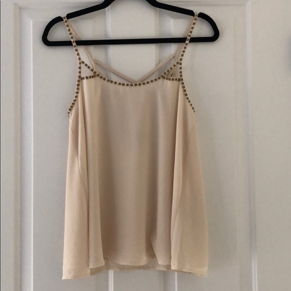 Forever 21 tank top with beading